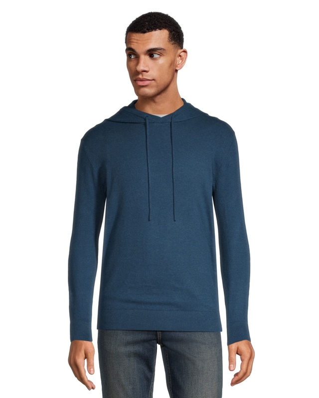 Denver Hayes Men's Cotton Hoodie Sweater Marks