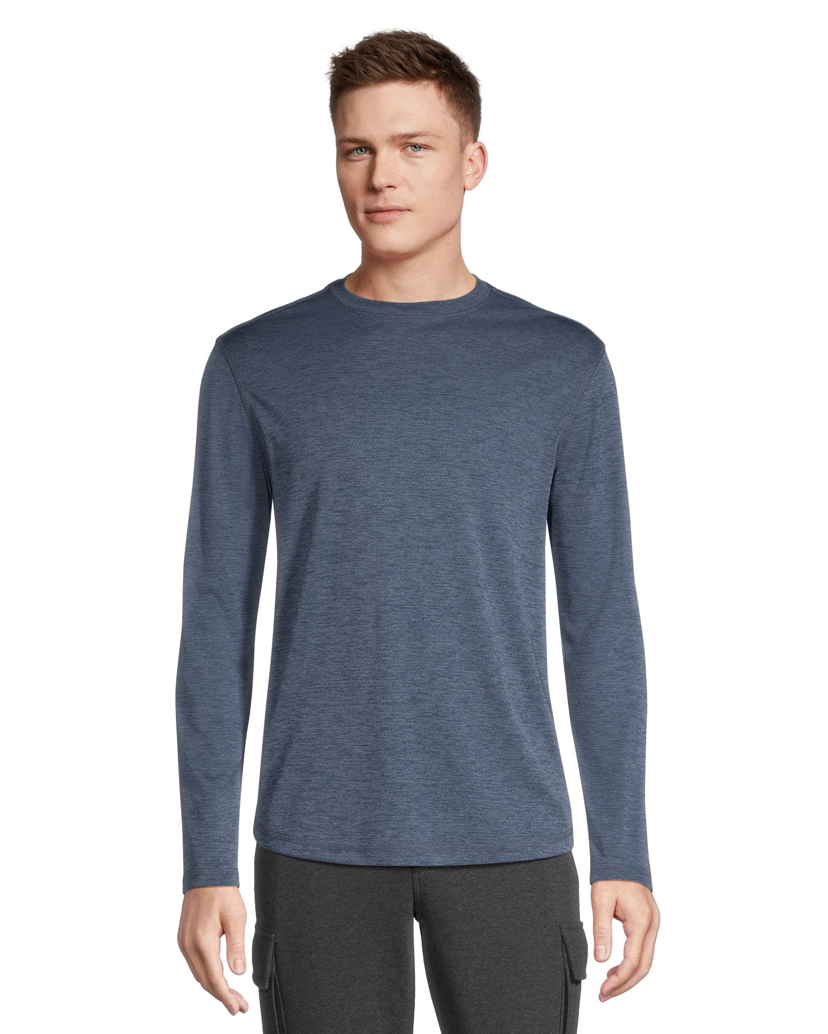 Matrix Men's Core Long Sleeve driWear FreshTech Crewneck T Shirt | Marks