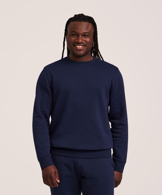 Chandail en molleton ultradoux à col ras du cou Denver Hayes