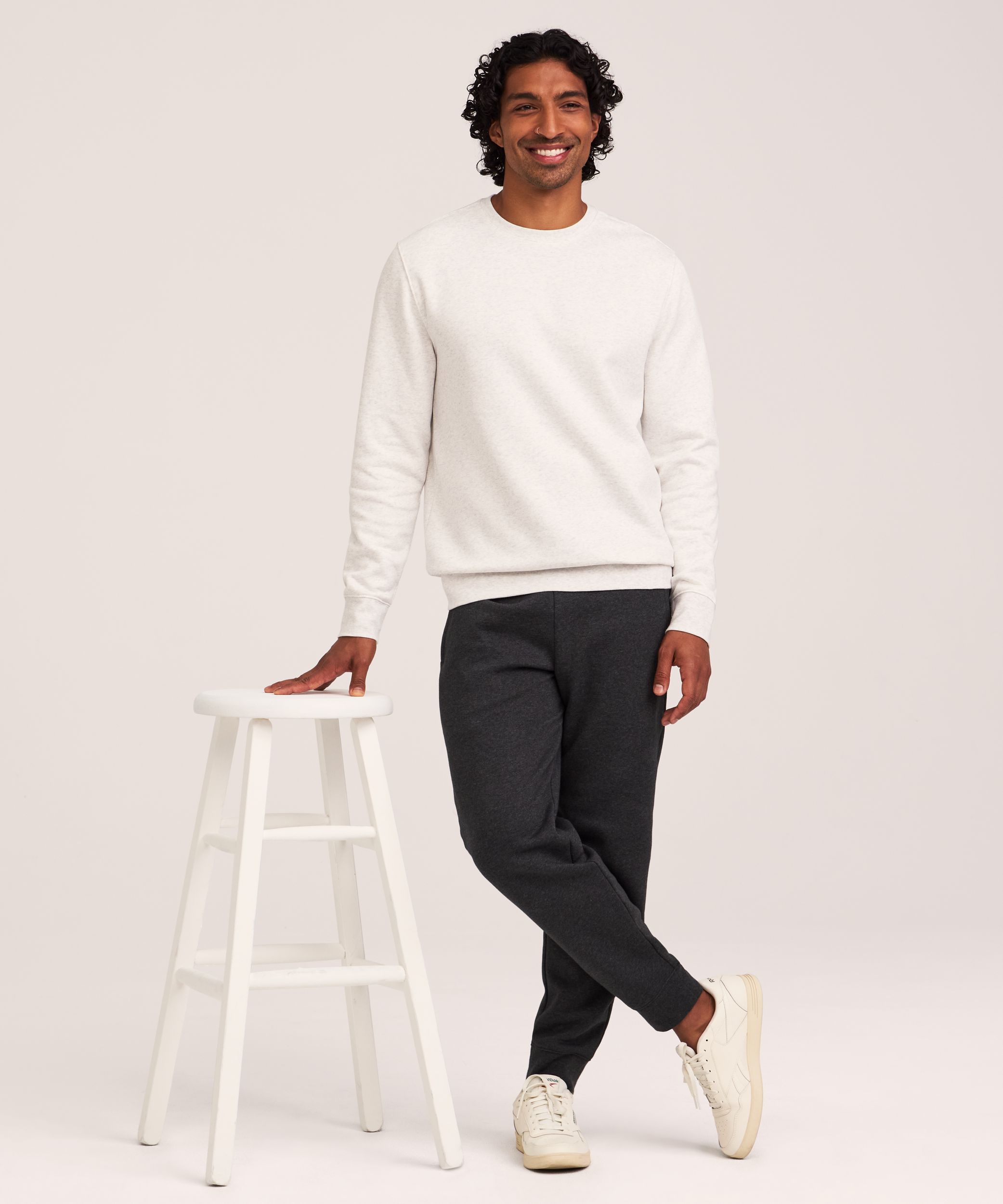 Denver Hayes Super Soft Fleece Crewneck Sweatshirt