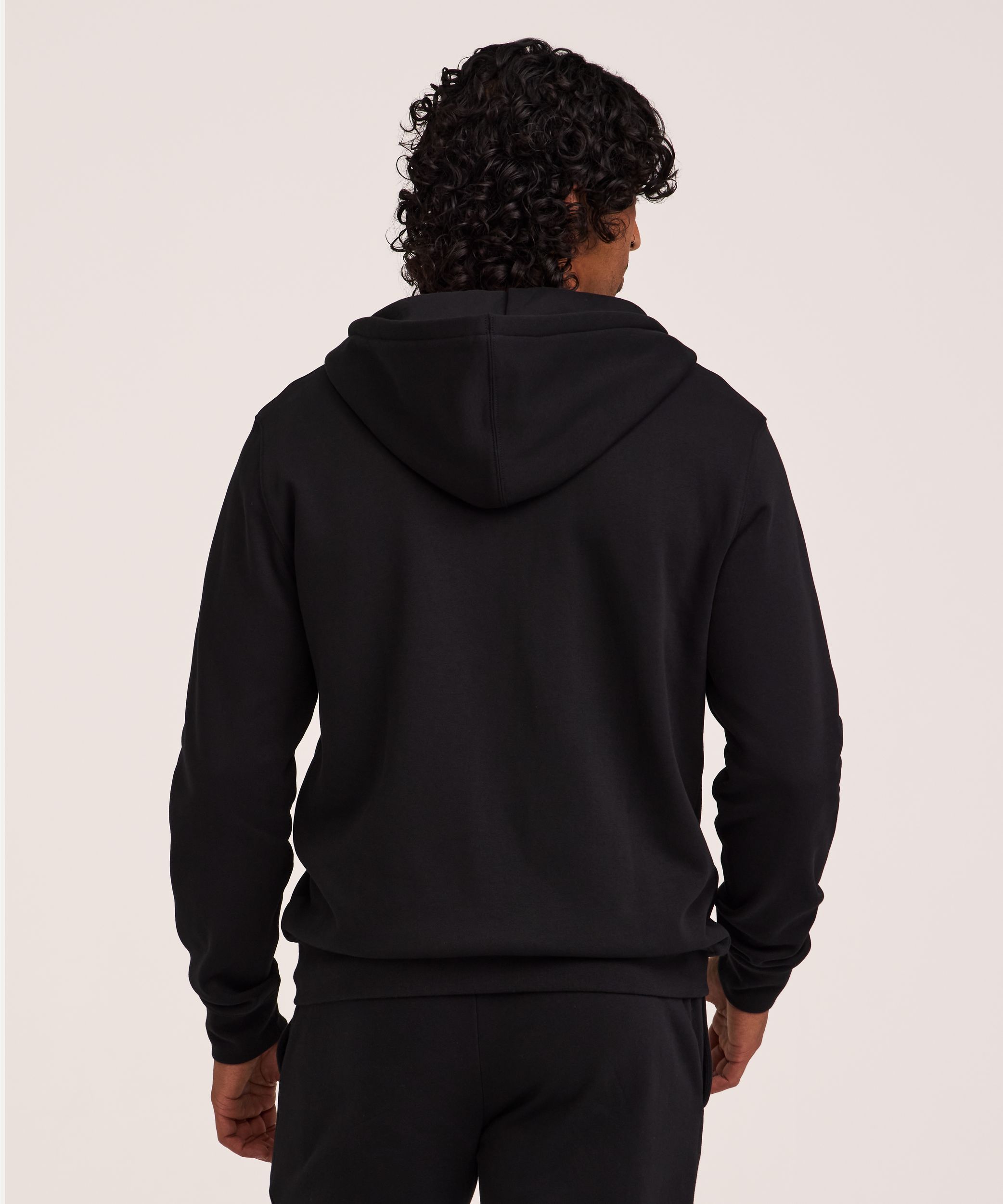 Chandail à capuchon en molleton ultradoux avec glissière intégrale Denver Hayes