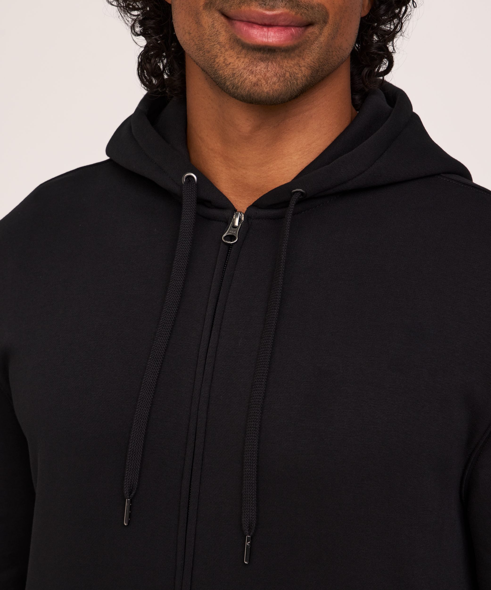 Chandail à capuchon en molleton ultradoux avec glissière intégrale Denver Hayes