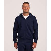 Denver Hayes Super Soft Fleece Full Zip Hoodie Front_Flat