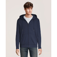 Denver Hayes Super Soft Fleece Full Zip Hoodie Front_Flat