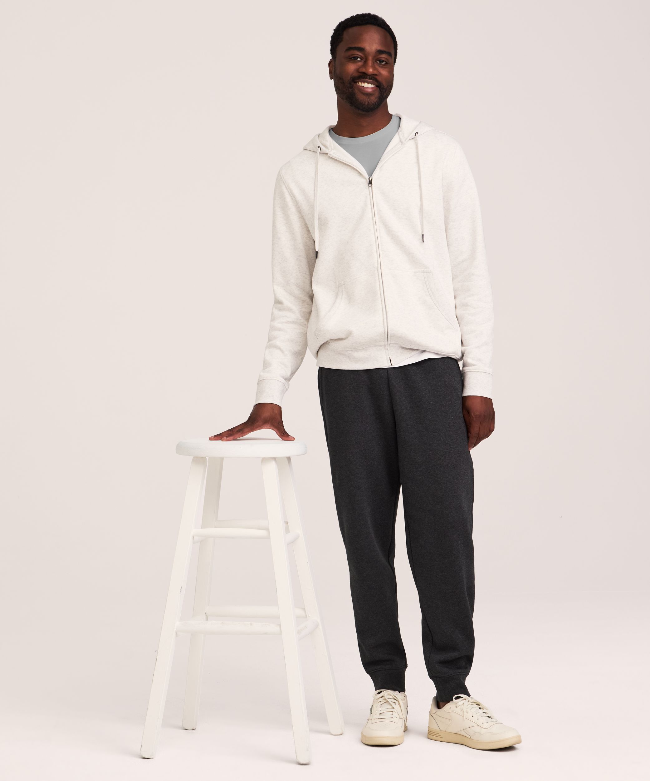 Denver Hayes Super Soft Fleece Full Zip Hoodie