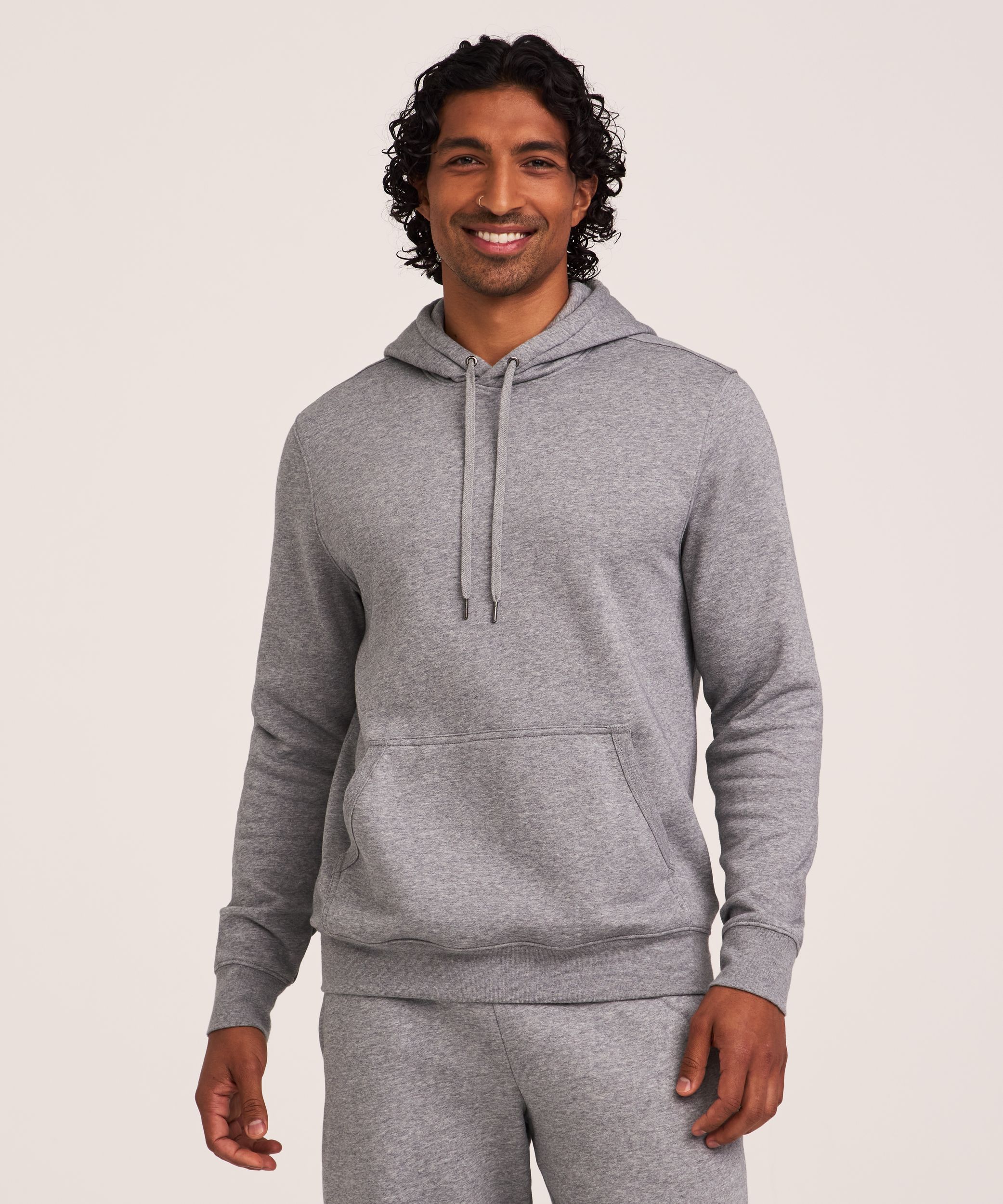 Denver Hayes Men's SuperSoft Fleece Popover Hoodie