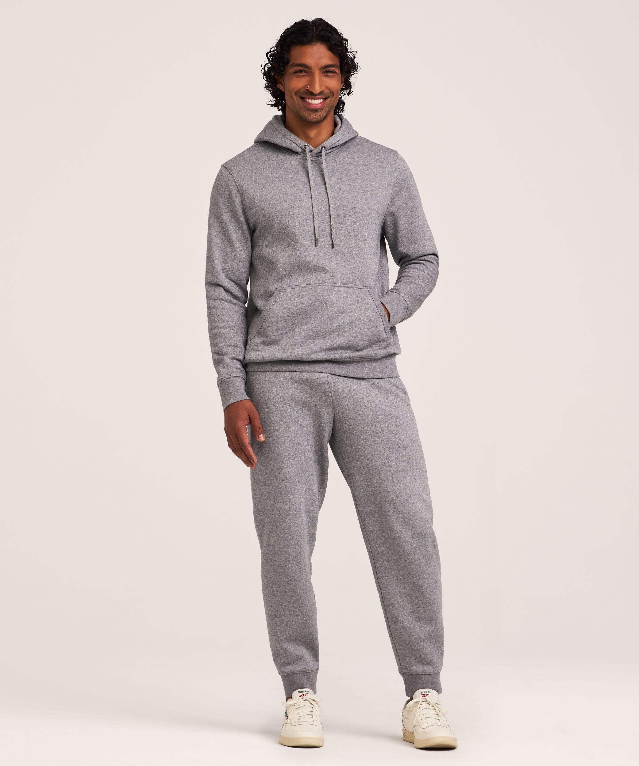 Denver Hayes Men's SuperSoft Fleece Popover Hoodie