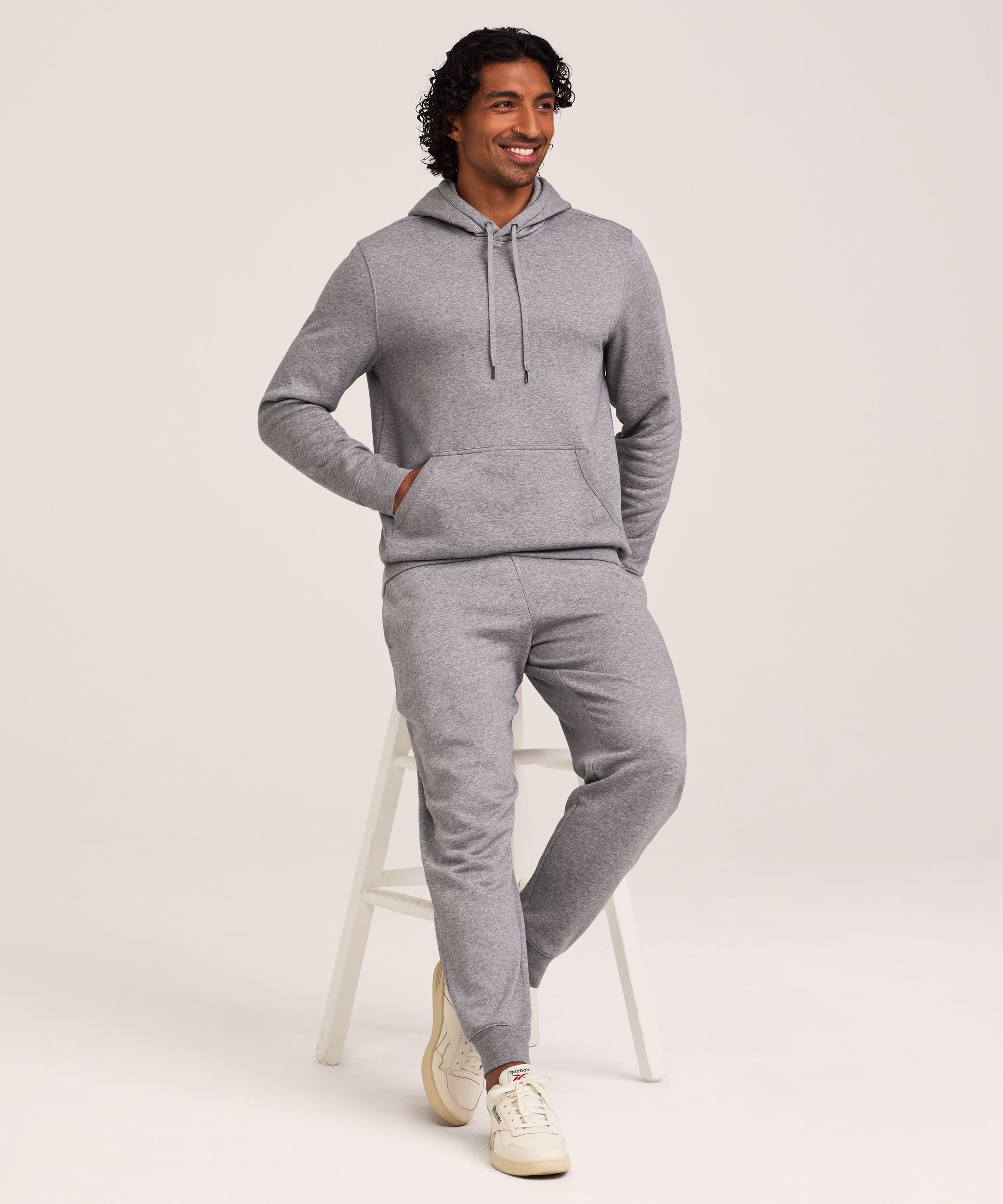 Denver Hayes Men's SuperSoft Fleece Popover Hoodie