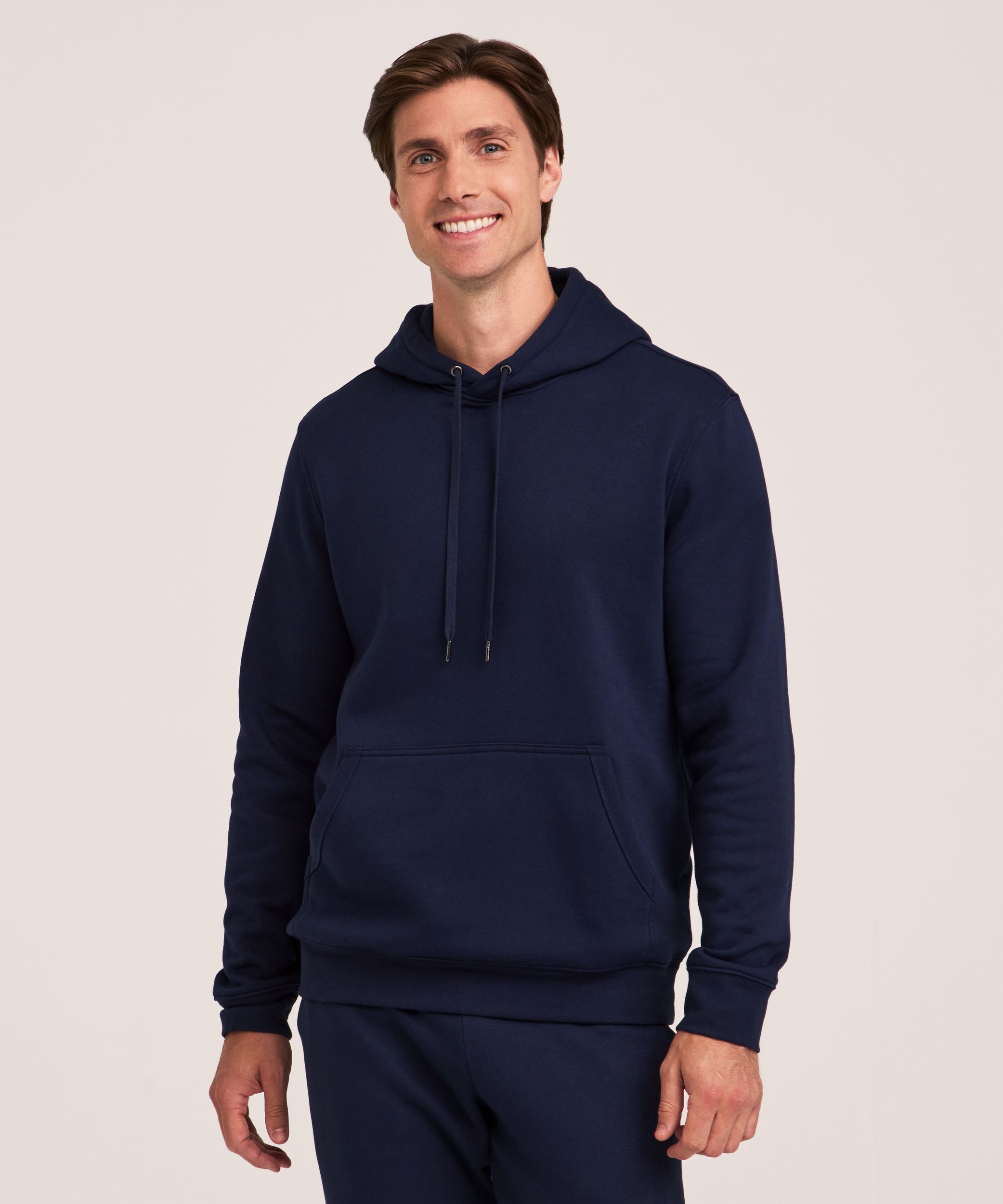 Denver Hayes Men's SuperSoft Fleece Popover Hoodie