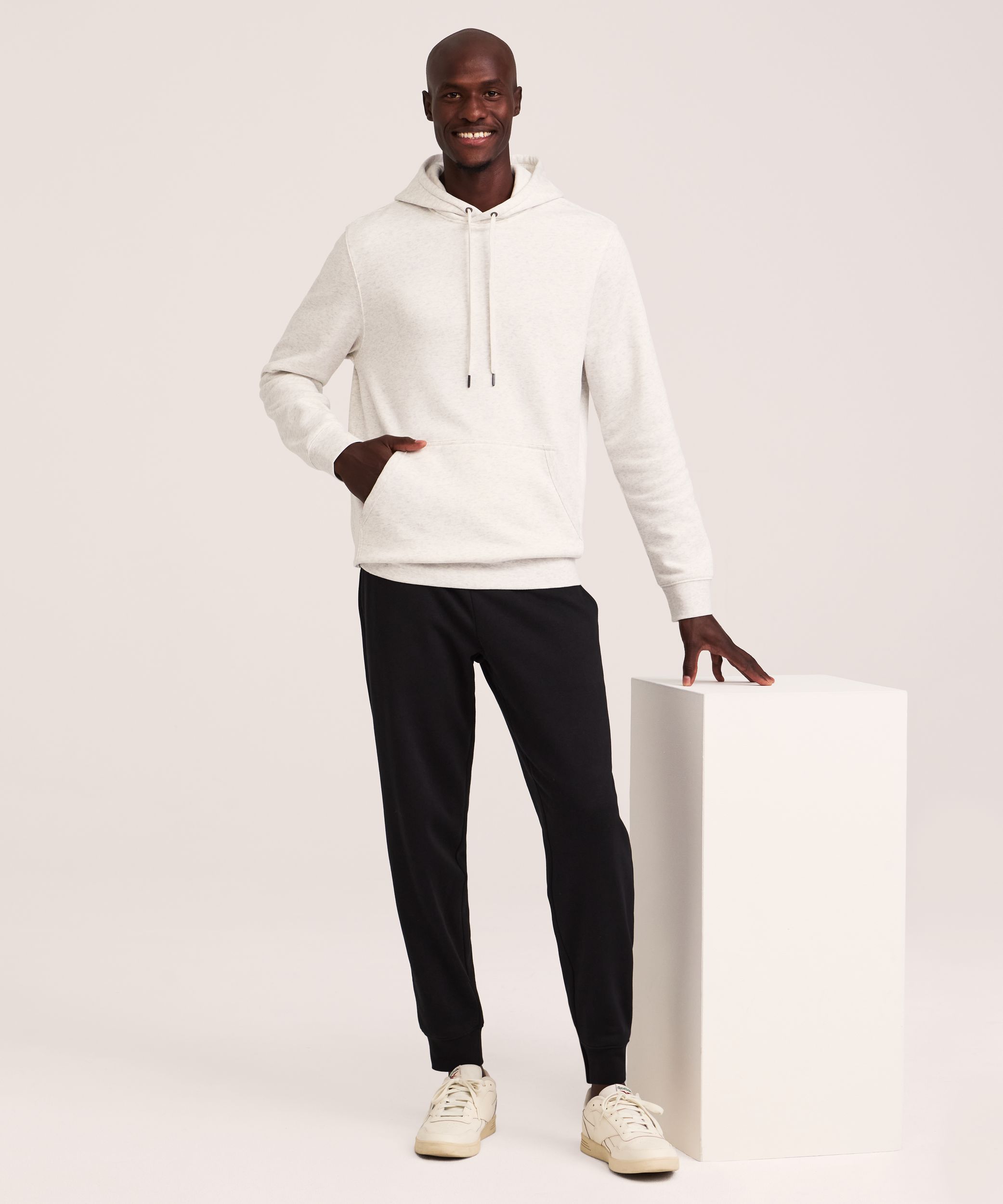 Denver Hayes Men's SuperSoft Fleece Popover Hoodie