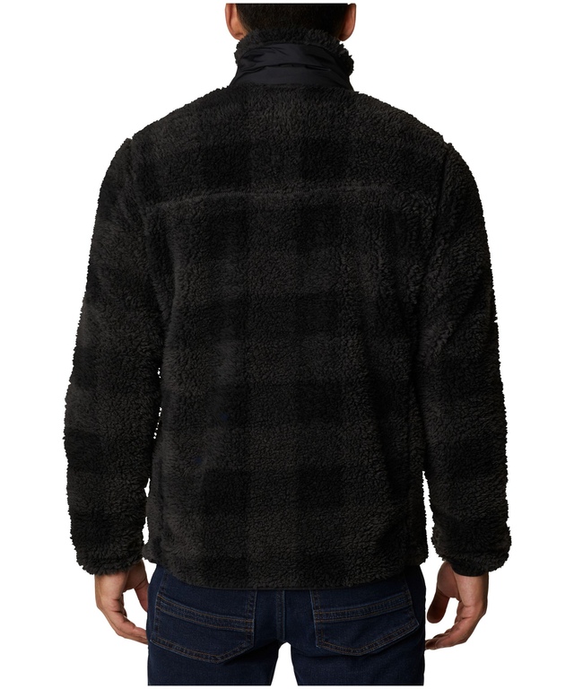 Columbia Men's Winter Pass Printed Micro Fleece Full Zip Jacket Marks