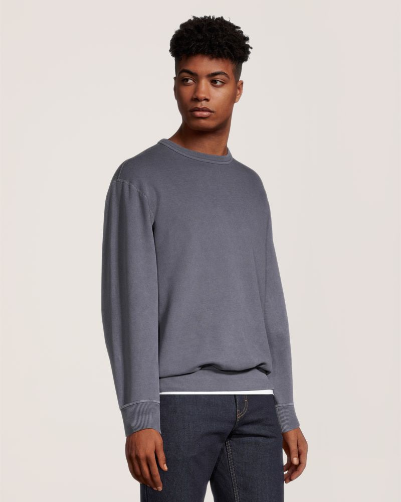 WindRiver Men's Original Fleece Cotton Crewneck Sweatshirt