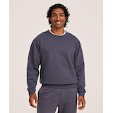 Chandail en molleton de coton original avec col ras du cou pour hommes, WindRiver Front_Flat
