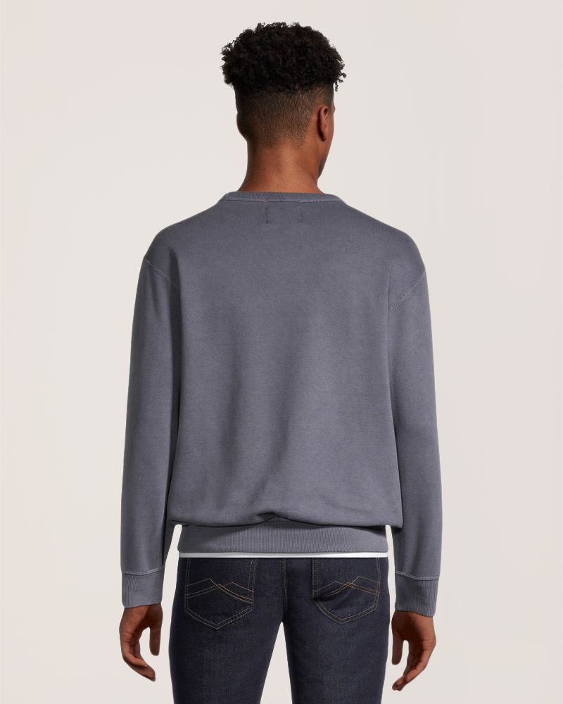 WindRiver Men's Original Fleece Cotton Crewneck Sweatshirt