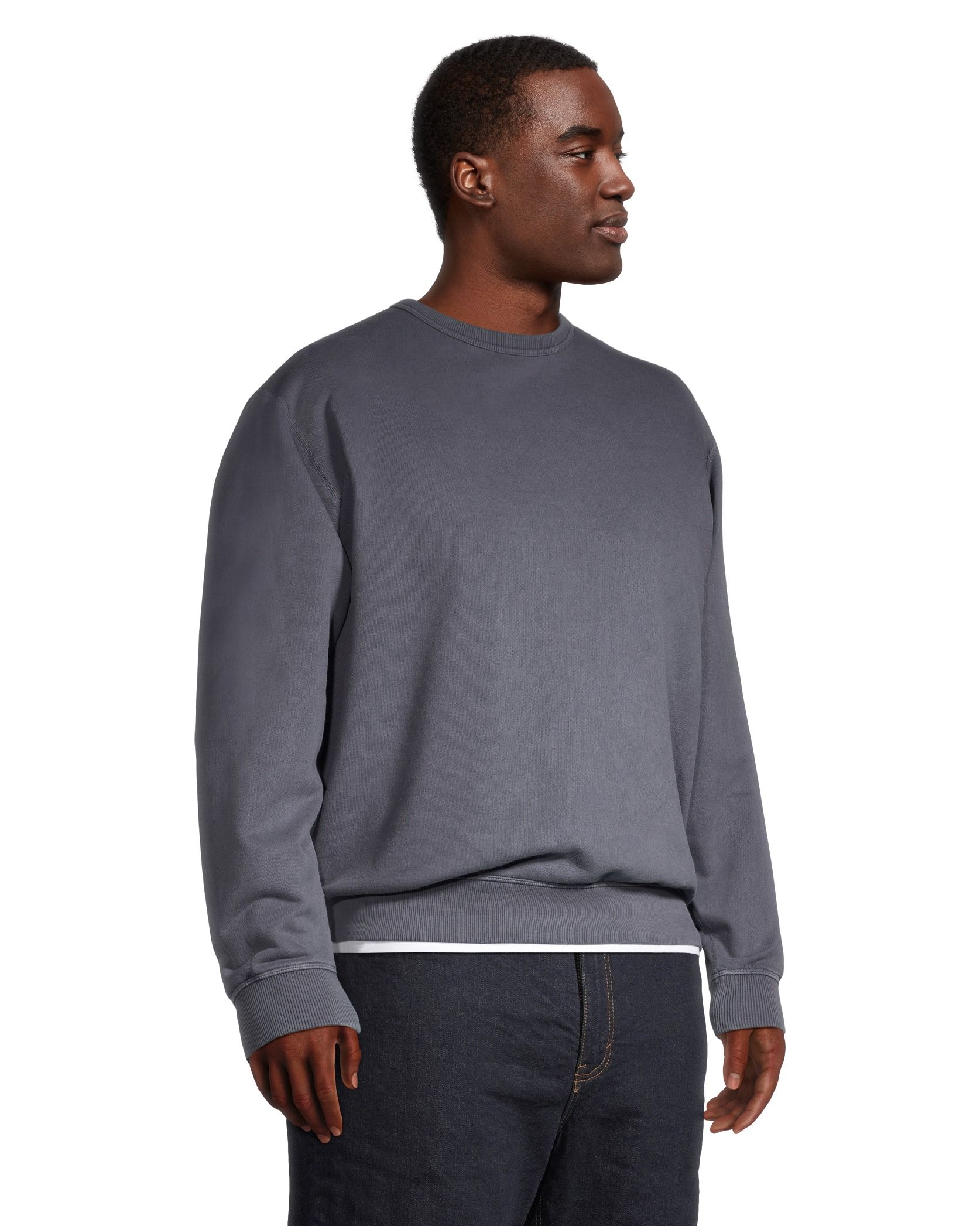 Cotton crew hotsell neck sweatshirt