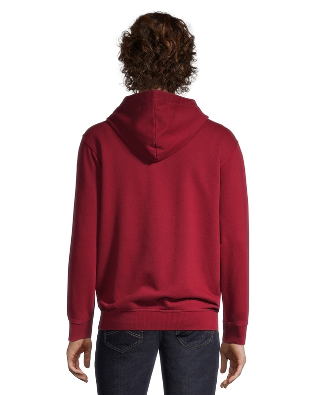 WindRiver Men's Heritage Original Fleece Canada Graphic Cotton Hoodie Marks