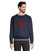 Ma Croix Mens Premium Fleece Crewneck Sweatshirt Casual Brushed Cotton  Sweater
