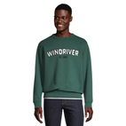 WindRiver Men's Original Fleece Quarter Zip Mock Neck Comfort Fit