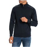 Chandail à col cheminée avec glissière 1/4 pour hommes, Miguel, Lois Front_Flat