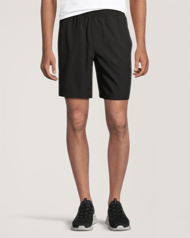 Matrix Men's Woven Shorts with Concealed Side Pocket Zippers