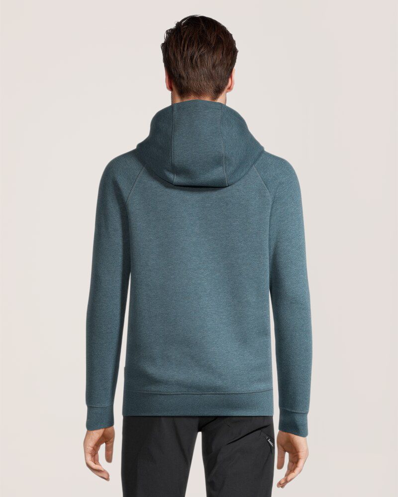 WindRiver Men's Wolf Graphic Fleece Hoodie