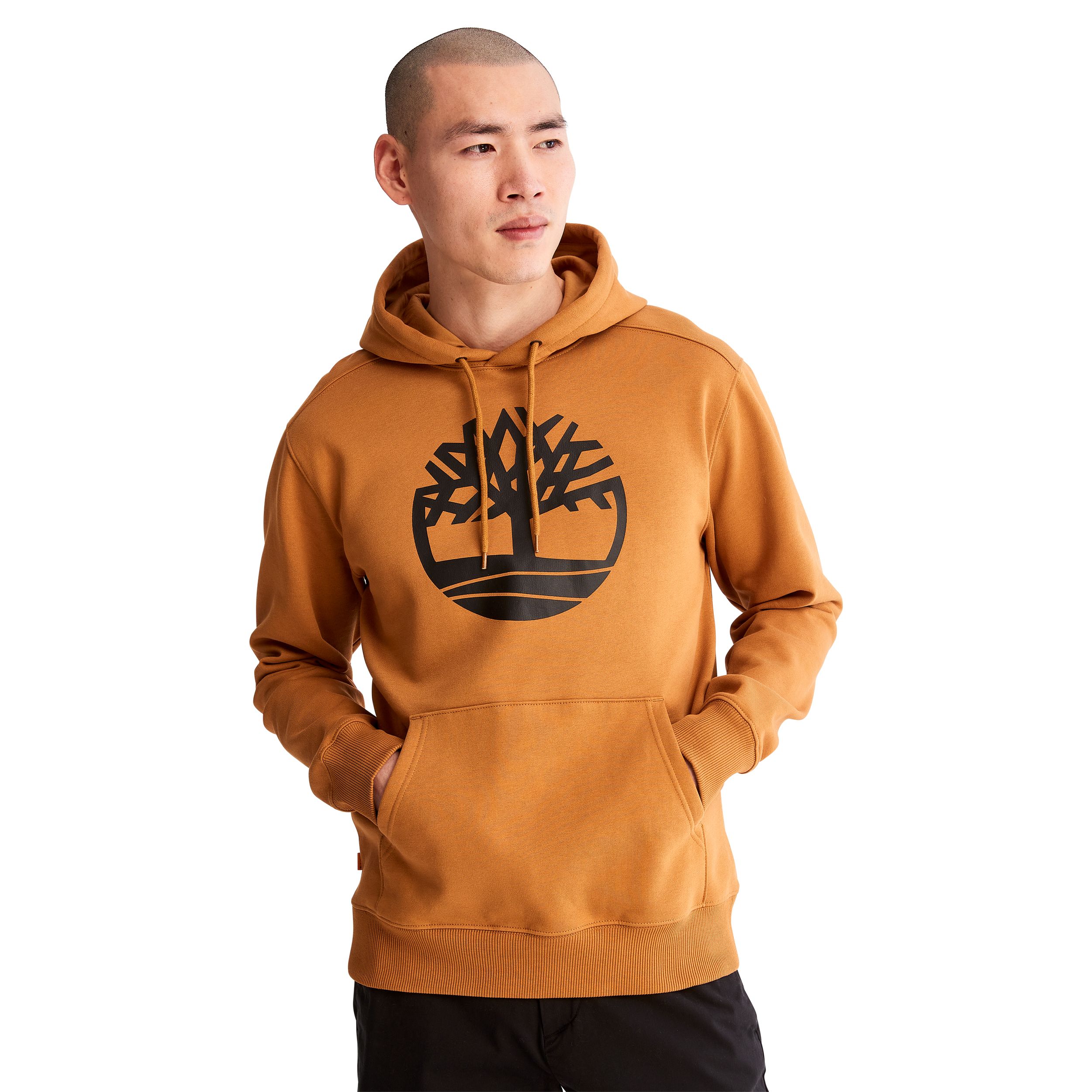 Timberland Men's Tree Logo Fleece Hoodie