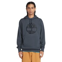 Timberland Men's Tree Logo Fleece Hoodie Front_Flat