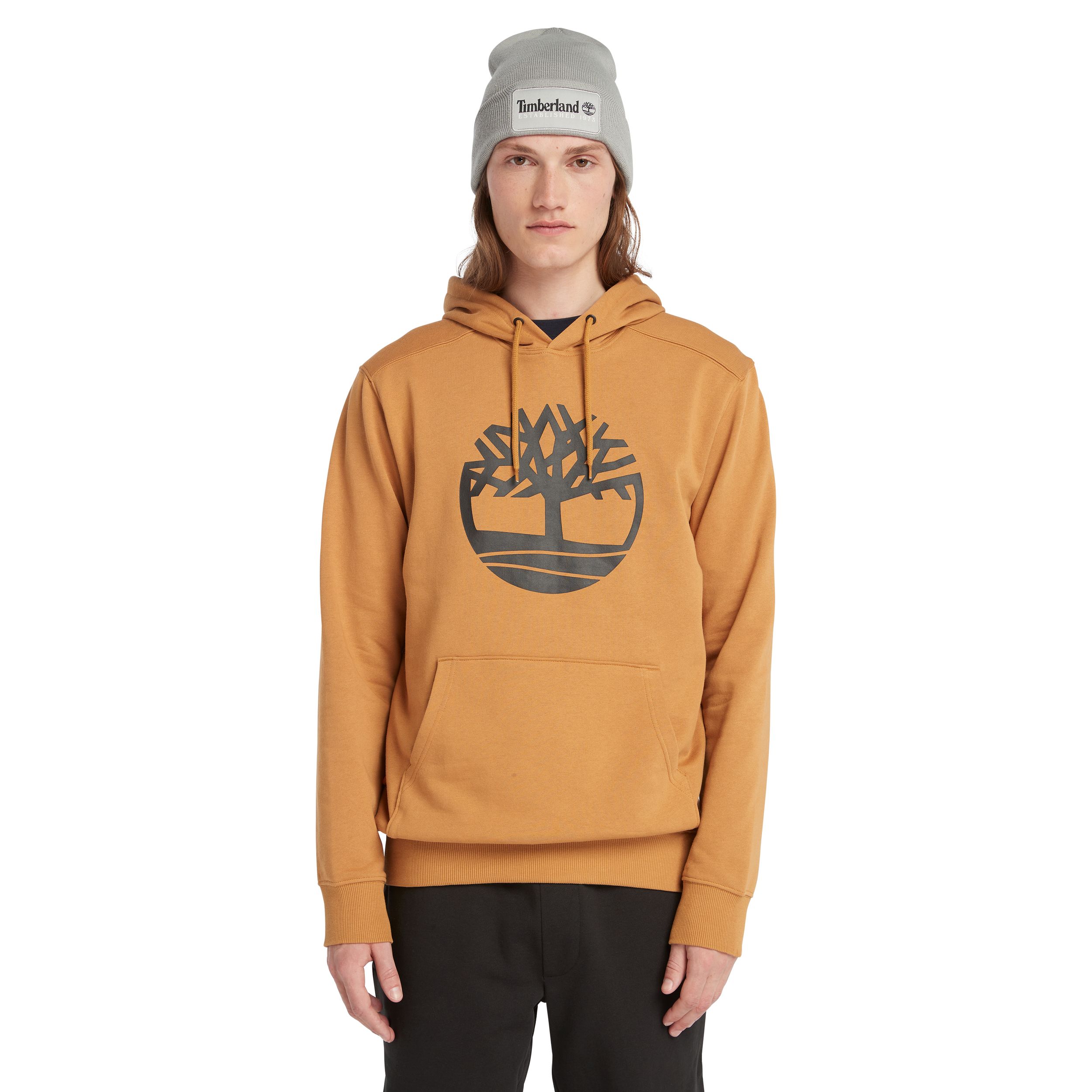 Timberland Men's Tree Logo Fleece Hoodie
