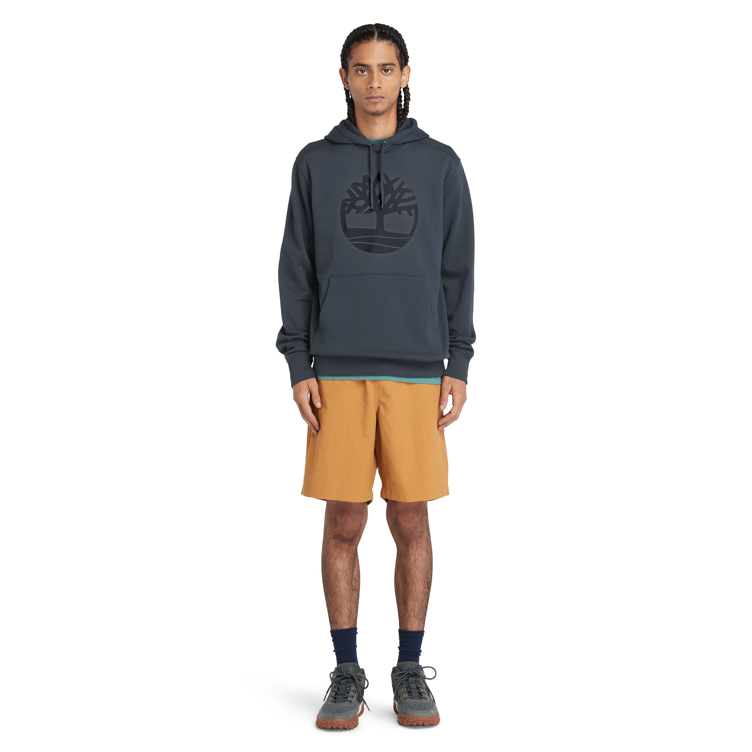 Timberland Men's Tree Logo Fleece Hoodie