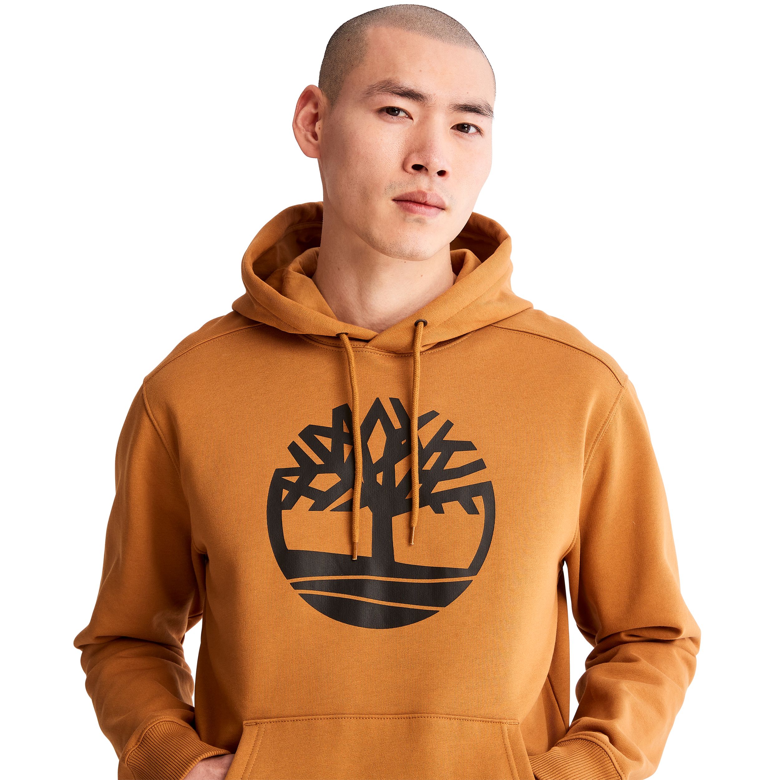 Timberland Men's Tree Logo Fleece Hoodie