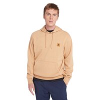 Chandail à capuche en molleton avec insigne tissé pour hommes, Timberland Front_Flat