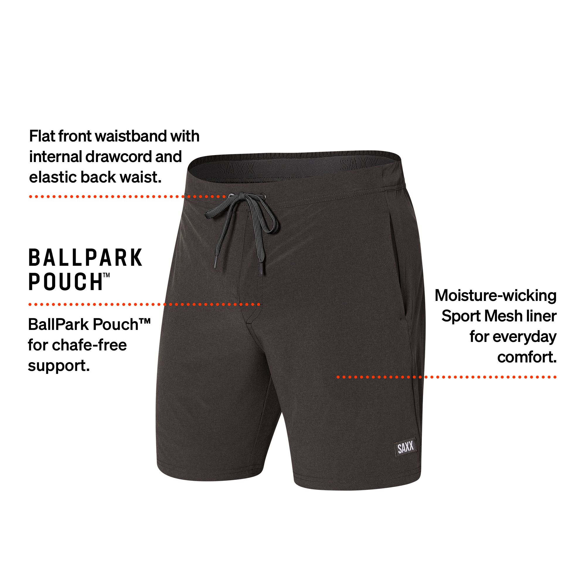 SAXX Men's Sport 2 Life 2-in-1 Shorts | Mark's