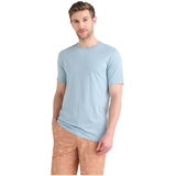 SAXX Men's DropTemp Cooling Cotton T Shirt Front_Angled_Left