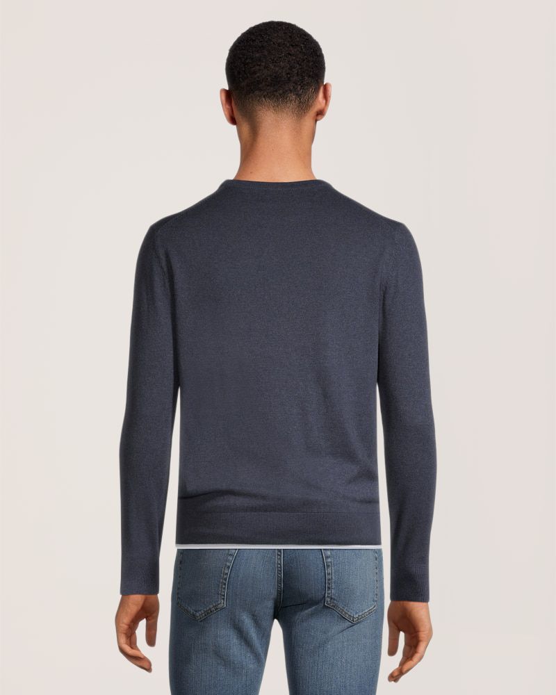 Denver Hayes Men's Soft Cotton Crewneck Sweater