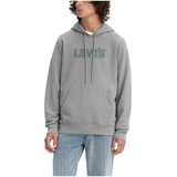 Chandail à capuche de coupe décontractée avec graphique pour hommes, Levi's Front_Flat