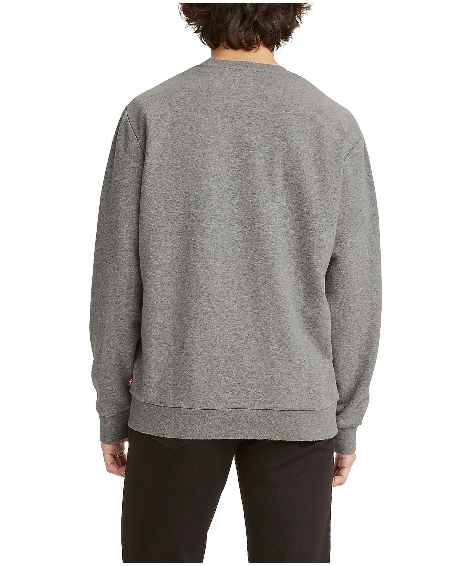 Chandail en molleton à col ras du cou avec logo ailes de chauve-souris pour hommes, Essentiels du quotidien, Levi's