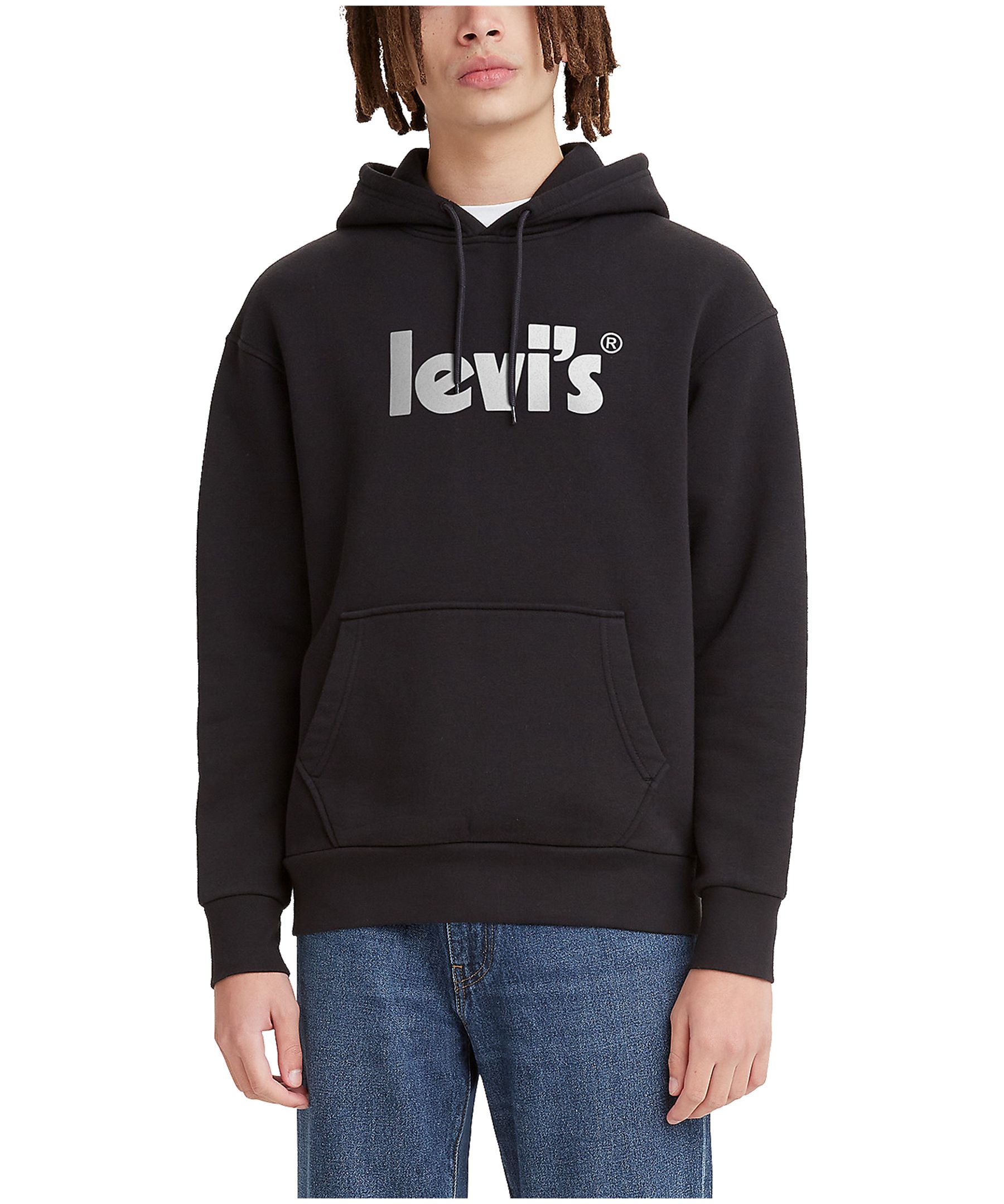 Chandail à capuche de coupe décontractée avec graphique pour hommes, Levi's