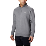 Columbia Men's Hart Mountain II Half-Zip Fleece Sweatshirt Front_Three_Fourths_Angled_Left