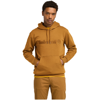 Timberland Men's Embroidery Logo Popover Fleece Hoodie Front_Flat