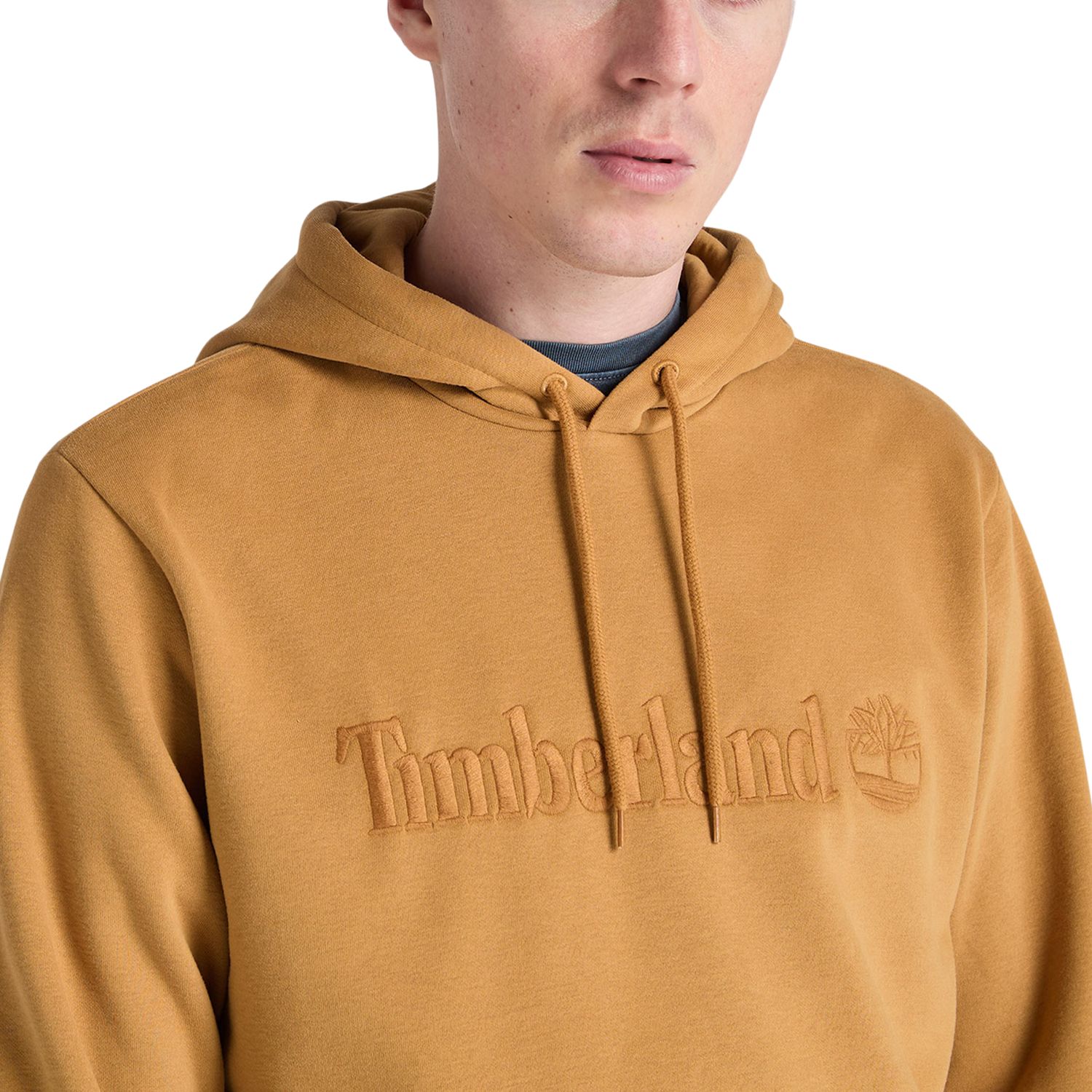 Chandail à capuche en molleton à enfiler avec logo brodé pour hommes, Timberland