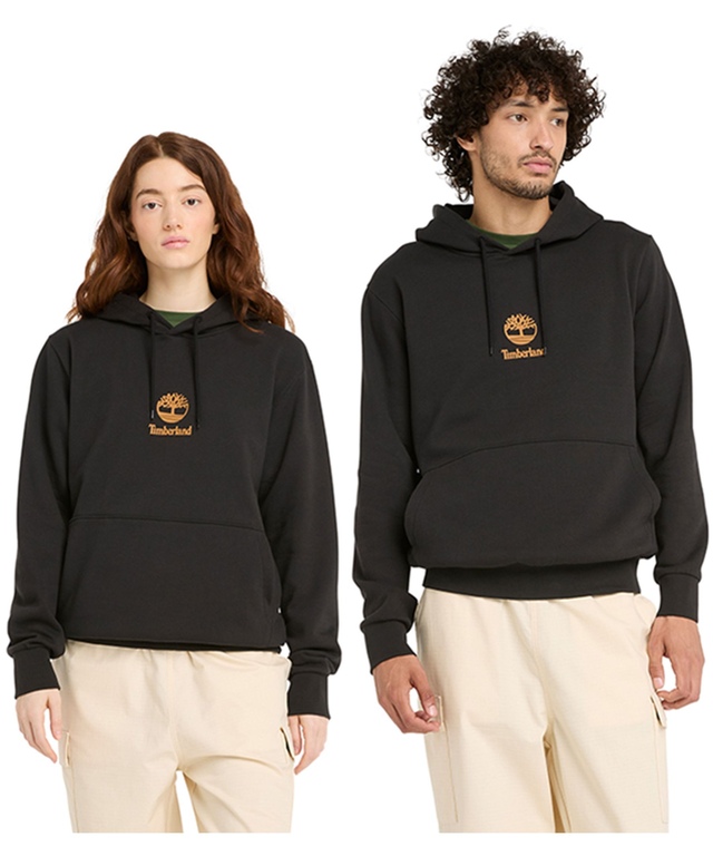 Chandail à capuche en molleton à enfiler avec petit logo d'arbre unisexe, Timberland