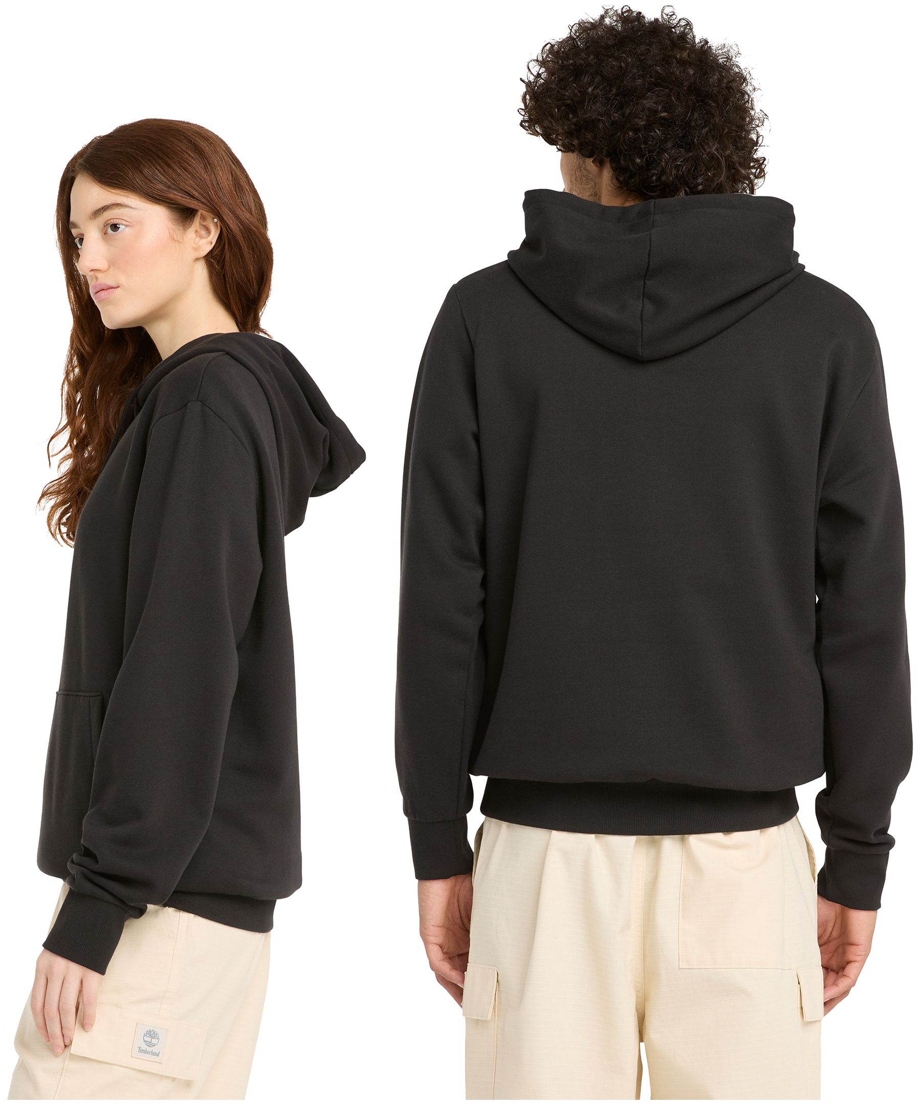 Timberland Unisex Small Tree Logo Popover Fleece Hoodie