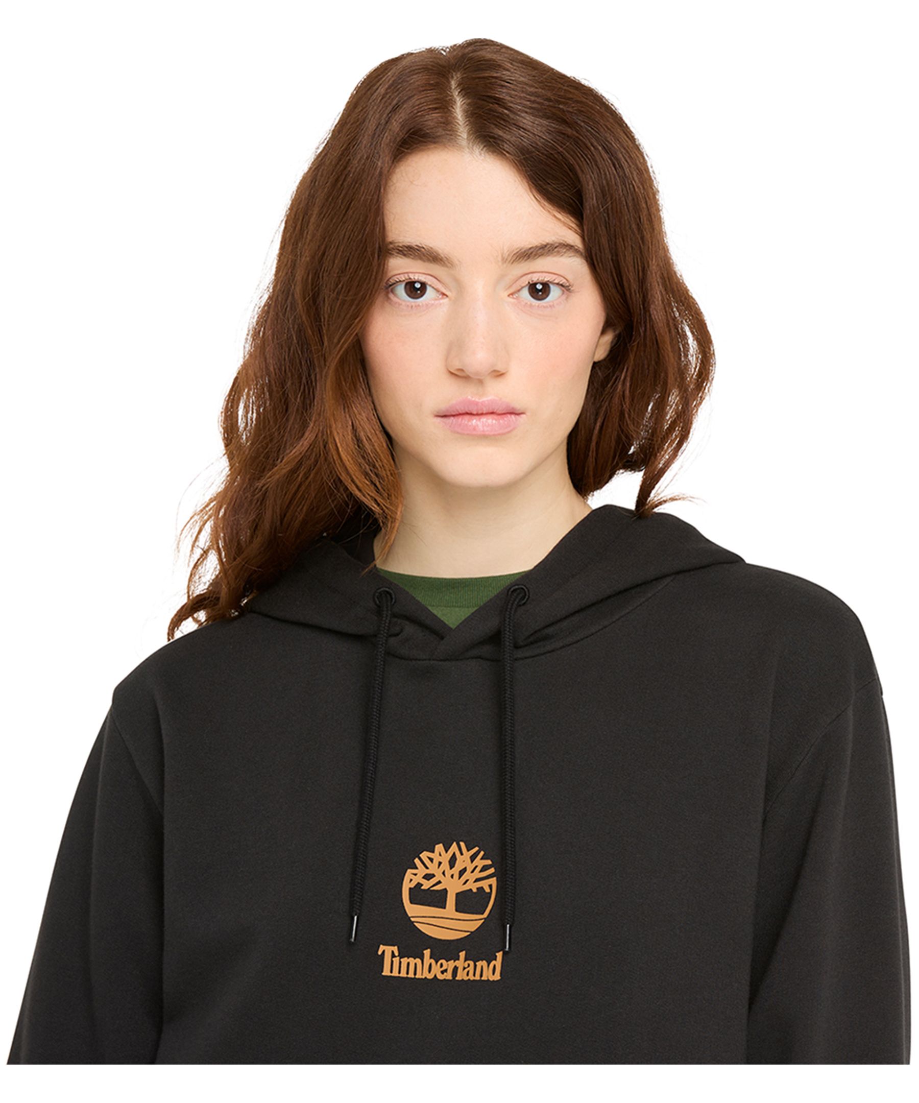 Timberland Unisex Small Tree Logo Popover Fleece Hoodie
