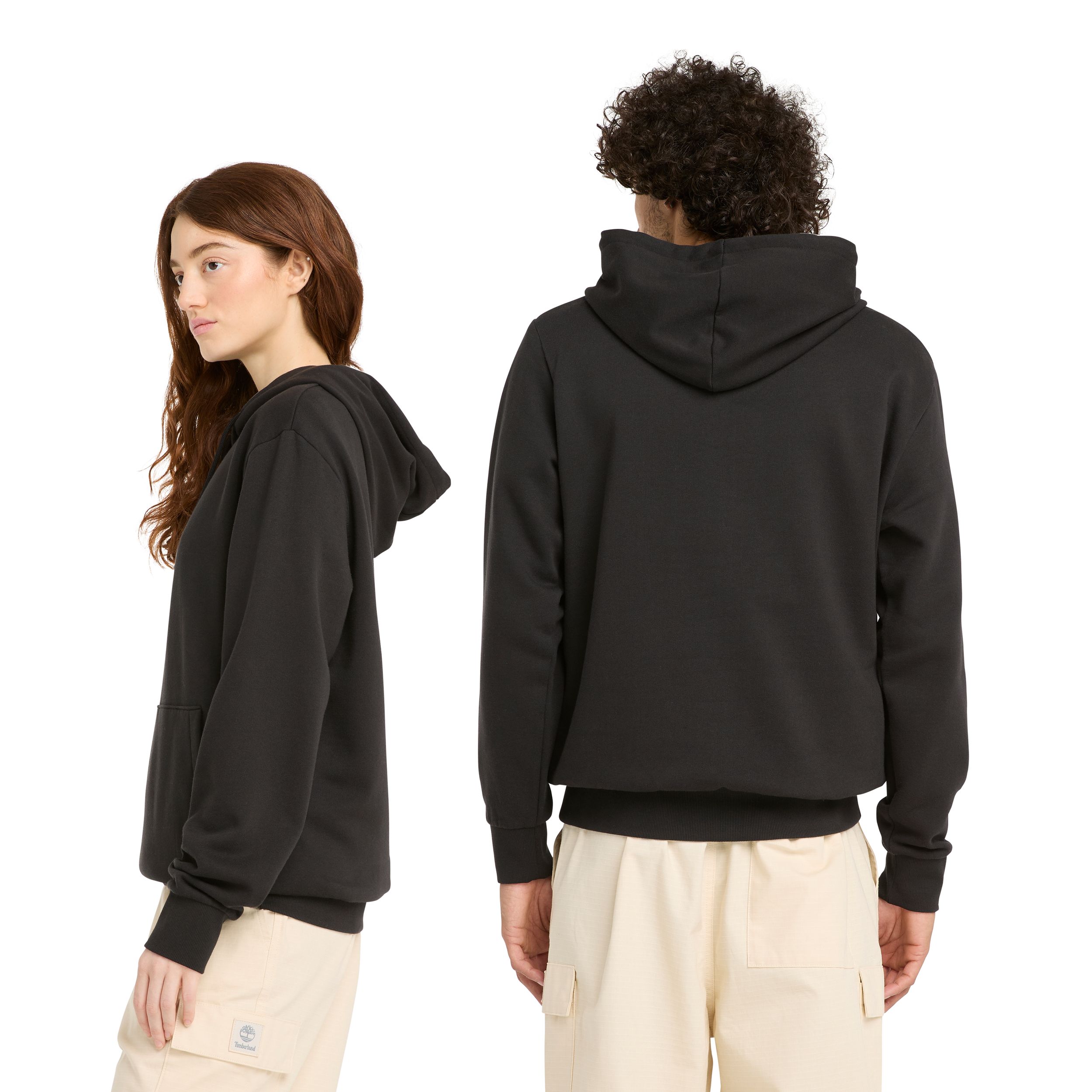 Timberland Unisex Small Tree Logo Popover Fleece Hoodie