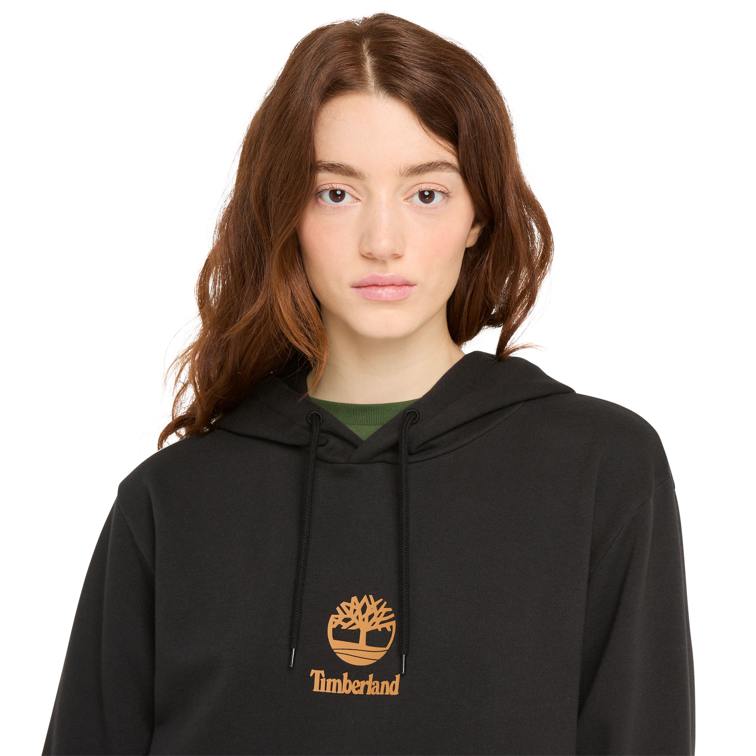 Timberland Unisex Small Tree Logo Popover Fleece Hoodie