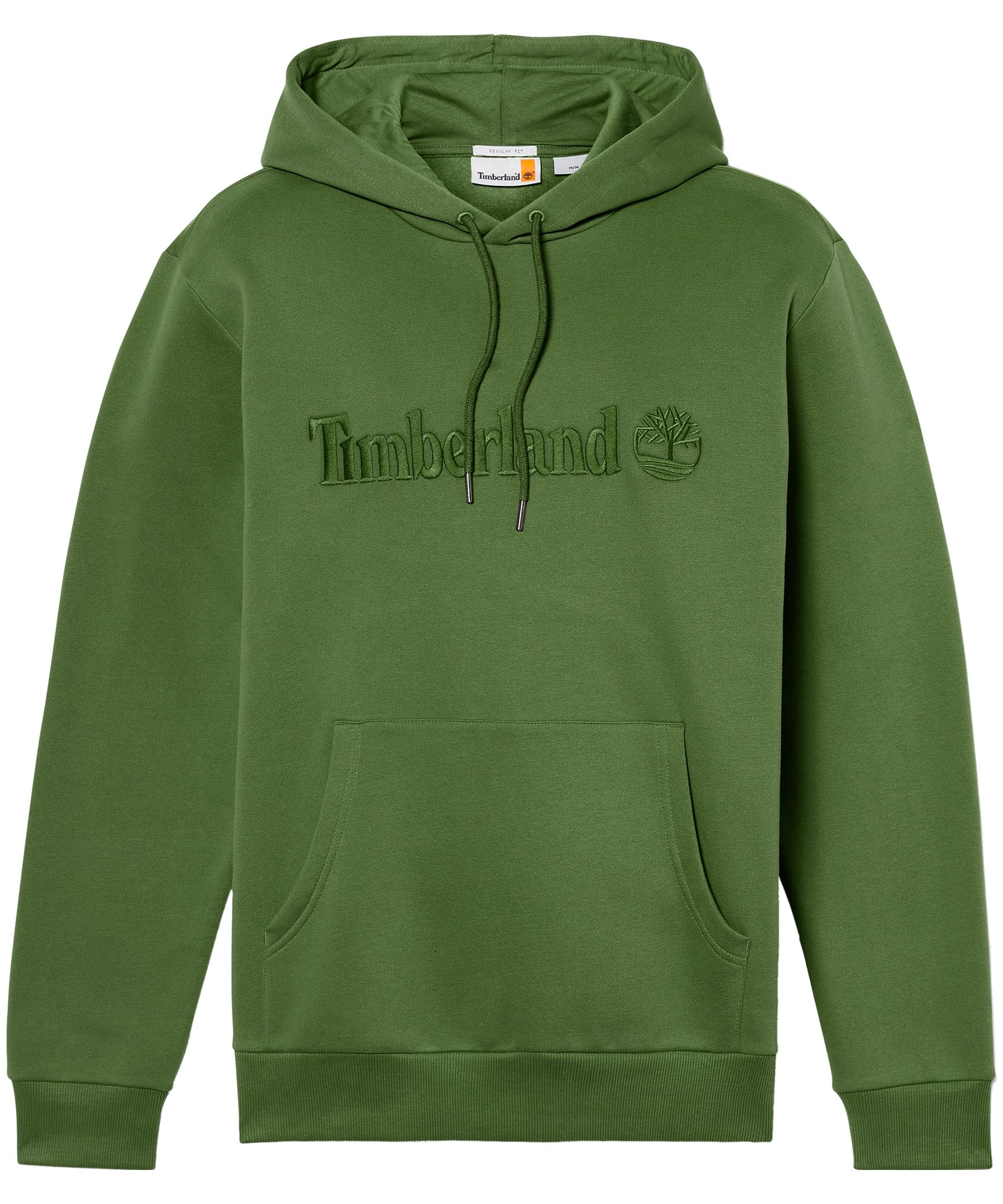 Timberland Men's Embroidery Logo Popover Fleece Hoodie