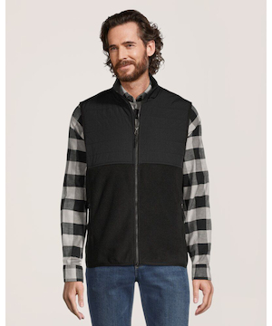 WindRiver Men's T-MAX HEAT® Quilted Fleece Vest