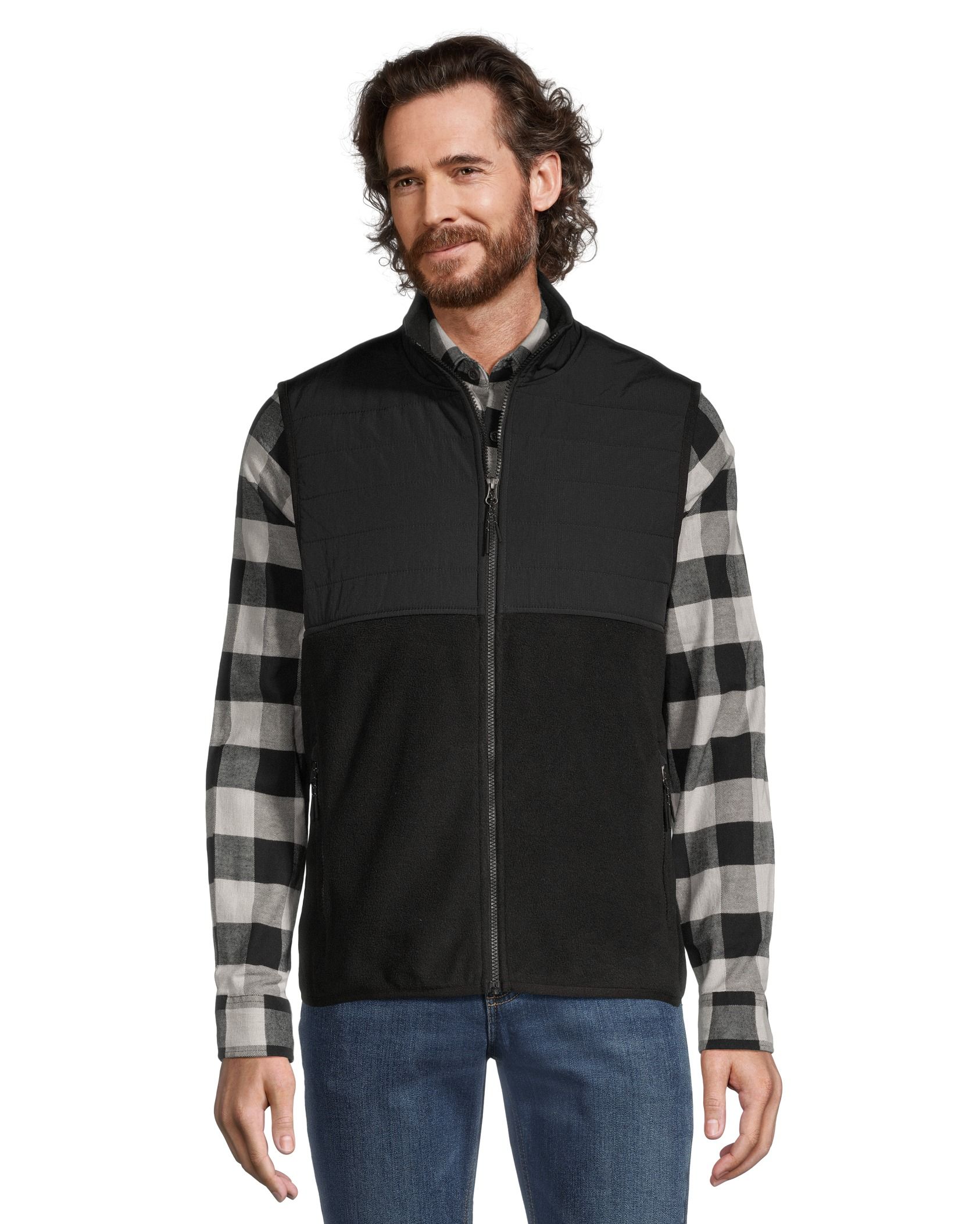 WindRiver Men's T-MAX HEAT® Quilted Fleece Vest | Mark's