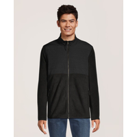 Veste à glissière pleine longueur en molleton matelassé avec T-MAX HEAT pour hommes, WindRiver Front_Flat