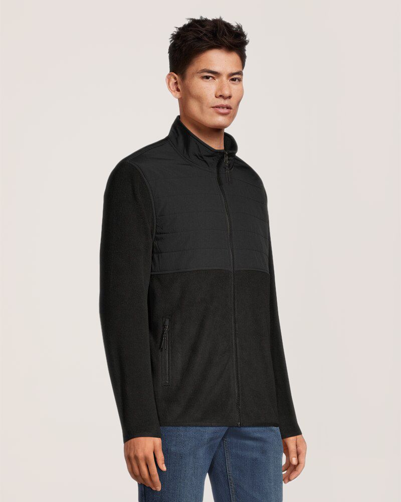 Veste à glissière pleine longueur en molleton matelassé avec T-MAX HEAT pour hommes, WindRiver